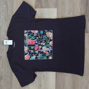 NWT Run DMC Women's Graphic T-Shirt Black Size S